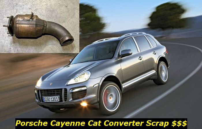 porsche cayenne cat converter scrap price